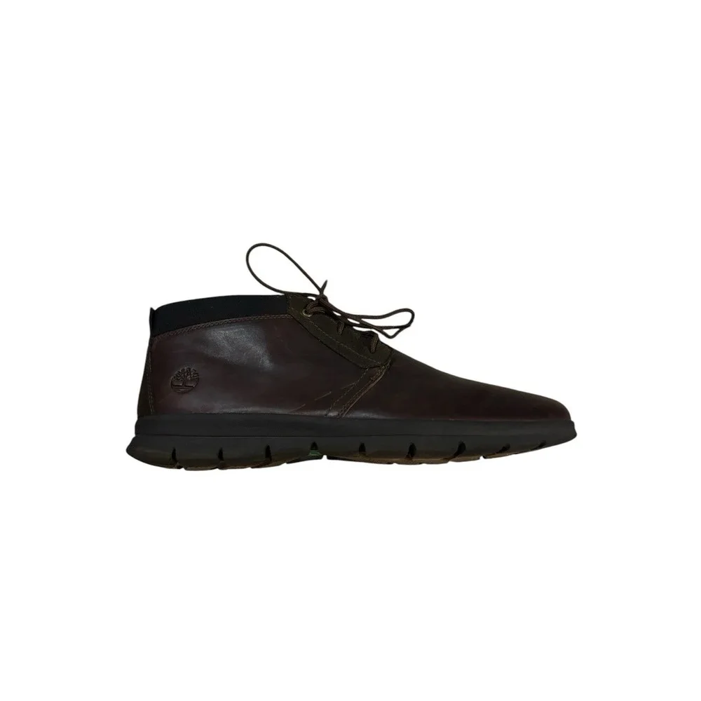 Timberlands Graydon‎ Mid Chukka Boot Brown Mens Size 13 Leather